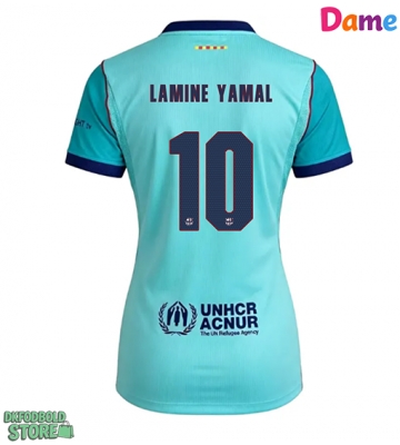 Barcelona Lamine Yamal #10 Replika Tredjetrøje Dame 2026-27 Kortærmet